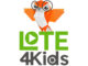 The Lote4Kids logo of an owl wearing glasses