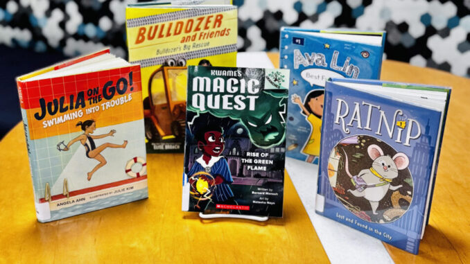 Five books from our Junior Fiction section.